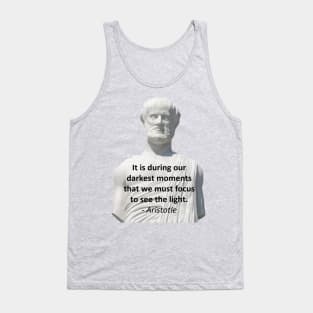 Aristotle - Darkest Moments Tank Top